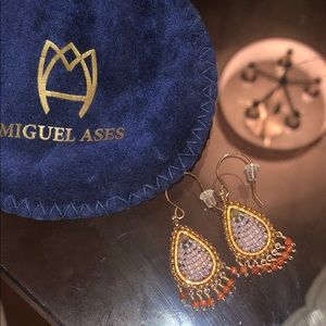 Miguel Ases Hanging Earrings